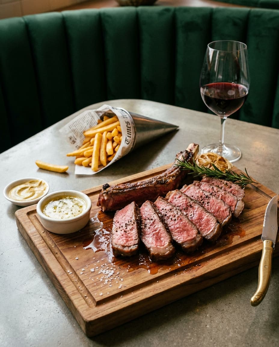 Salt-aged beef tagliata (Full Kitchen)
